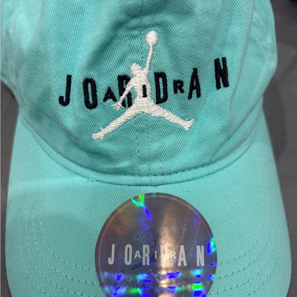 Jordan Teal Embroidered Jumpman Cap - Picture 2 of 4